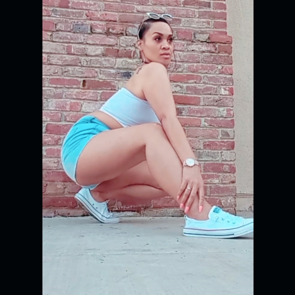 🩵Blue Jean Shorts🩵 - Picture 1 of 5